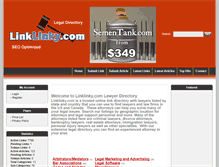 Tablet Screenshot of linklinky.com